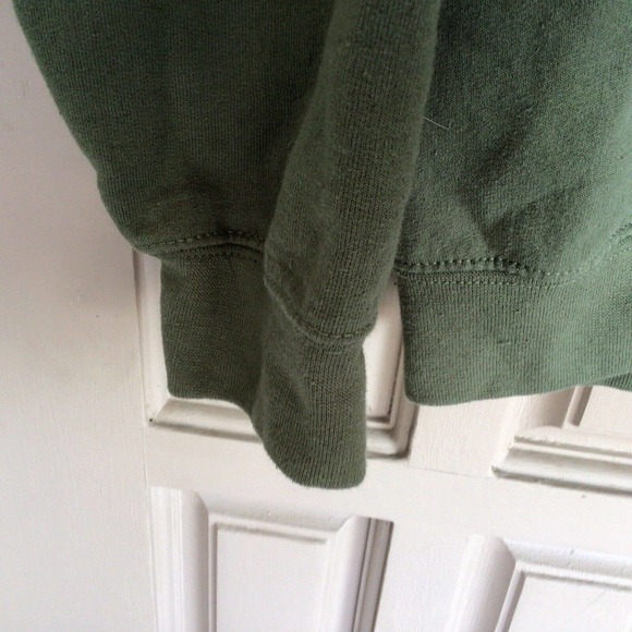 Gildan Sweatshirt SzM Unisex Fresno State Army ROTC Green Long Sleeve Used Good - Picture 10 of 10